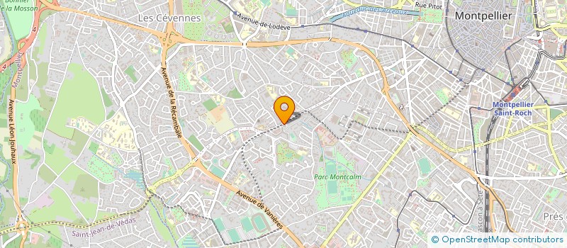 localisation de l'entreprise I3M à MONTPELLIER