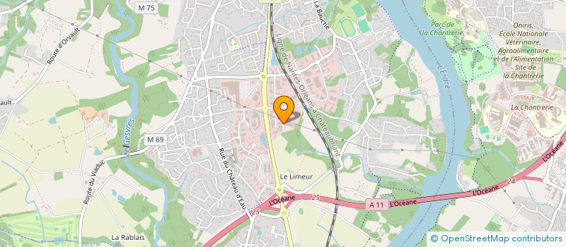 localisation de l'entreprise I3S INTEGRATION & SERVICES POUR SOLUTIONS DE SECURITE  LA CHAPELLE-SUR-ERDRE