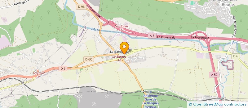 localisation de l'entreprise I3S SOLUTIONS à FUVEAU