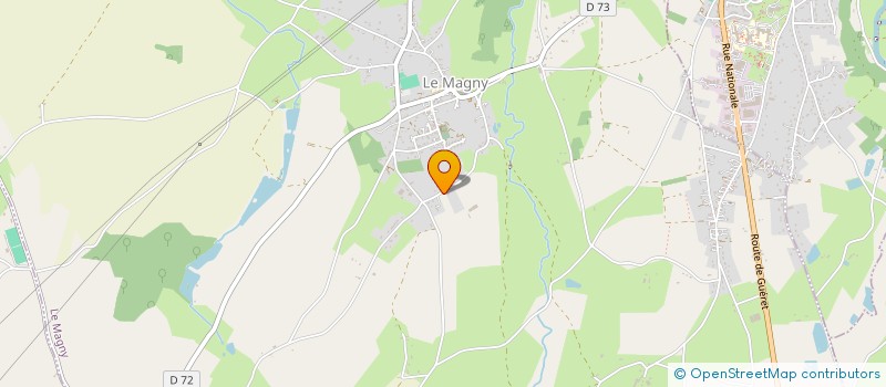localisation de l'entreprise I4P à LE MAGNY