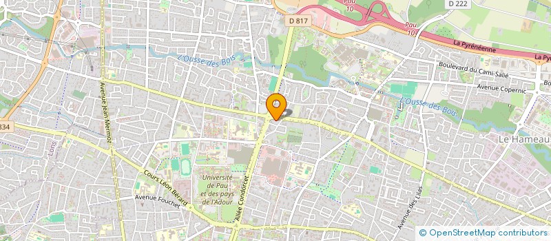 localisation de l'entreprise I5 CONSULTING  LONS