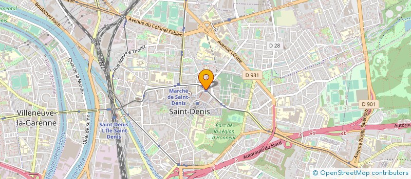 localisation de l'entreprise I5 NET SERVICES à SAINT-DENIS