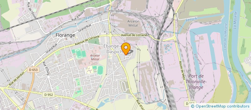 localisation de l'entreprise I57  FLORANGE