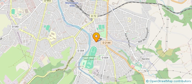 localisation de l'entreprise I8 ENGINEERING  MONTLUCON