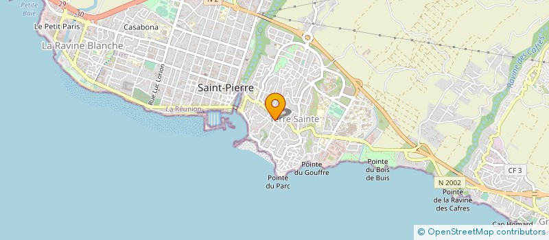 localisation de l'entreprise I974 à SAINT-PIERRE