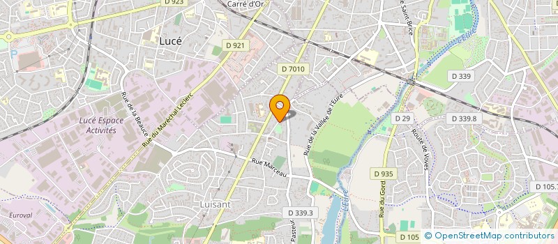 localisation de l'entreprise I99 à LUISANT