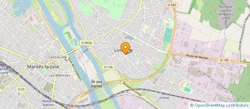 localisation de l'entreprise IA CONCEPT  LIMAY