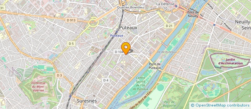 localisation de l'entreprise IA CONSULTING  PUTEAUX