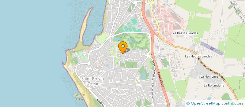 localisation de l'entreprise IA DATA à SAINT-BREVIN-LES-PINS