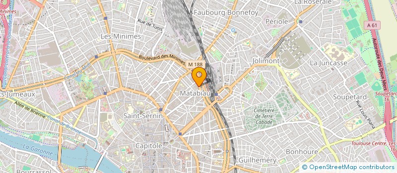 localisation de l'entreprise IA DISTRIBUTION à TOULOUSE