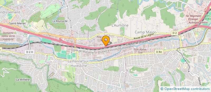 localisation de l'entreprise IA INVEST  MARSEILLE