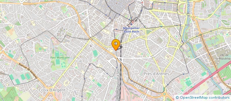 localisation de l'entreprise IA MACONNERIE à MONTPELLIER