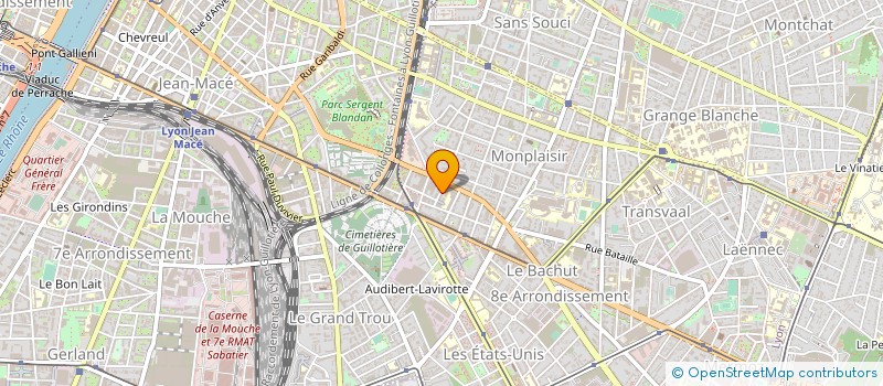 localisation de l'entreprise IA MEDICAL  LYON