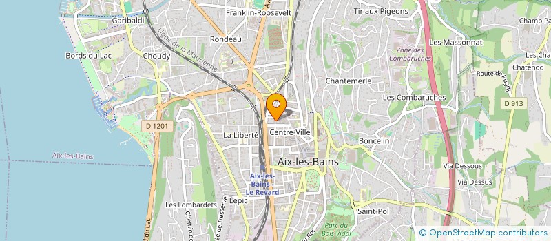 localisation de l'entreprise IA-SHA  AIX-LES-BAINS