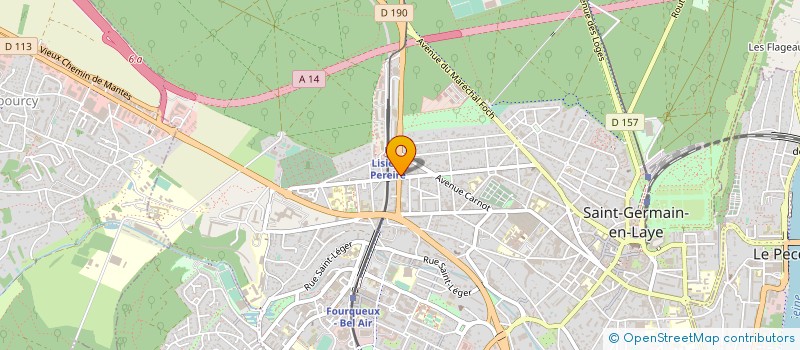 localisation de l'entreprise IA TRADUCTION à SAINT-GERMAIN-EN-LAYE