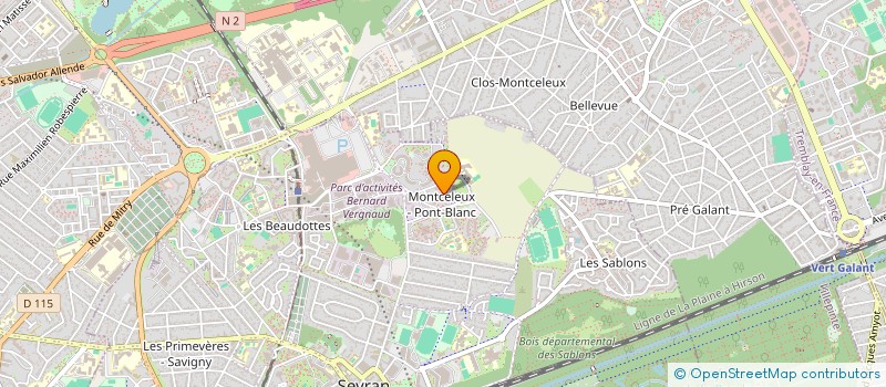 localisation de l'entreprise IA VISION ACADEMY à SEVRAN
