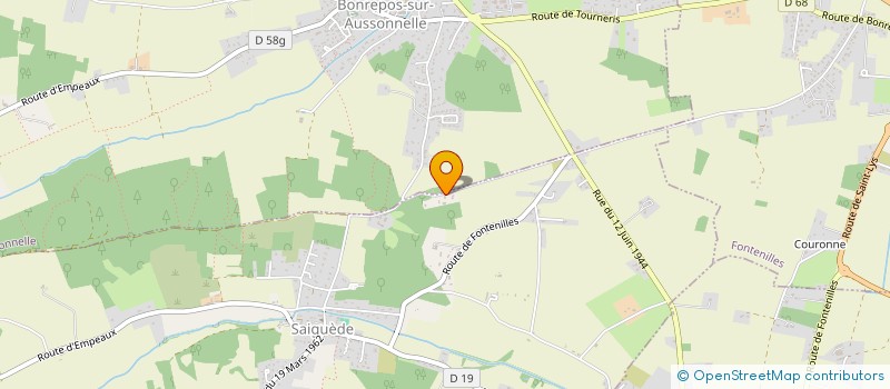 localisation de l'entreprise IAA BLANCHARD (INSTRUMENTATION AUTOMOBILES AERONAUTIQUES) à BONREPOS-SUR-AUSSONNELLE