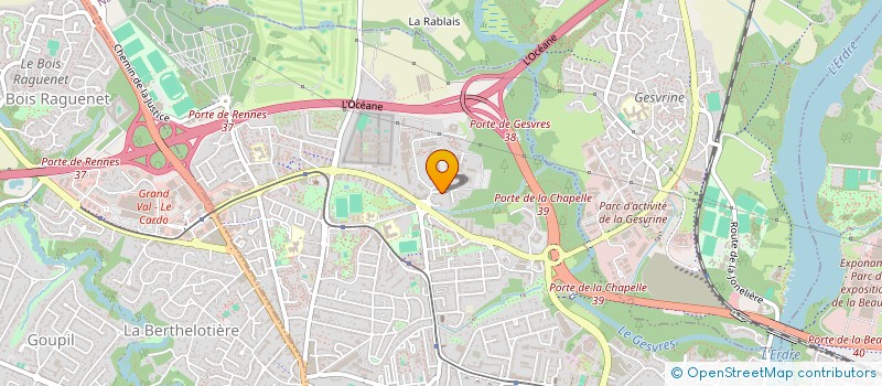 localisation de l'entreprise IAA PROJETS à NANTES