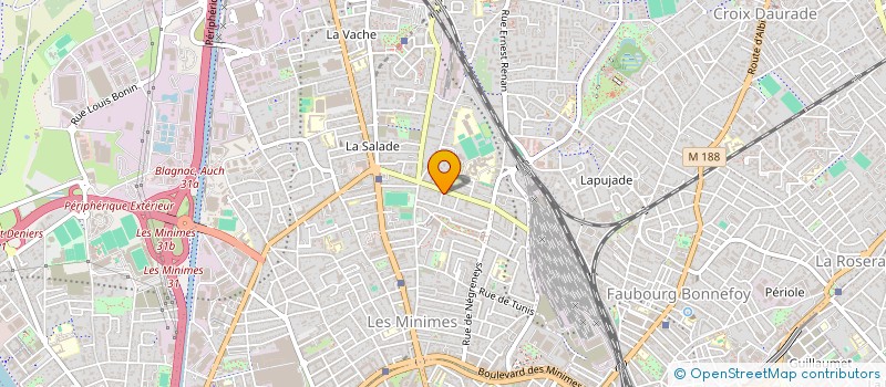 localisation de l'entreprise IABA  TOULOUSE