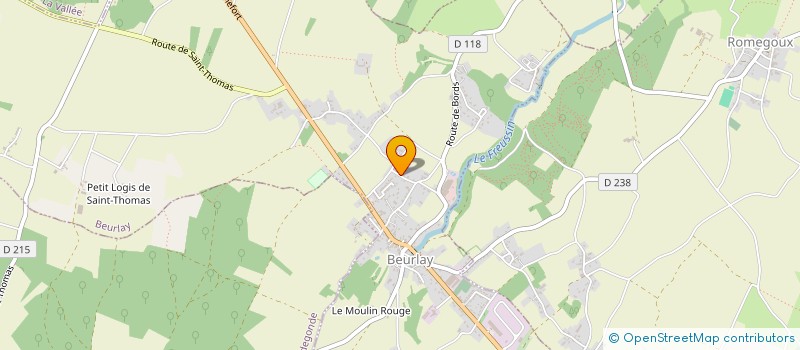 localisation de l'entreprise IABOOST  BEURLAY