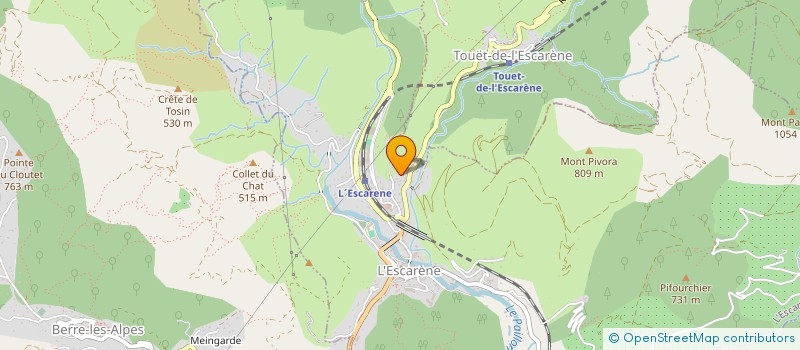 localisation de l'entreprise IAC DESIGN DIGITAL  L'ESCARENE