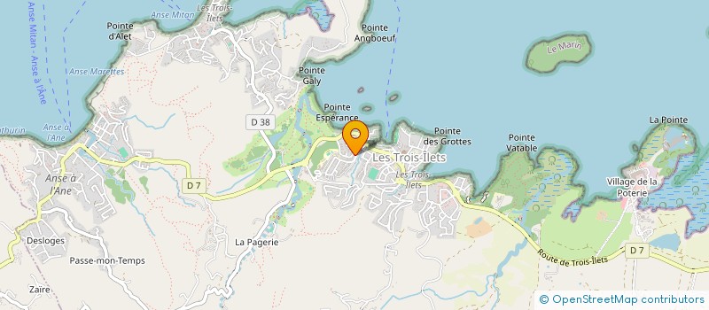 localisation de l'entreprise IAC MADININA à LES TROIS-ILETS