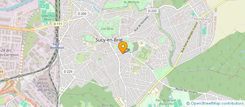 localisation de l'entreprise IACCAMUNDO à SUCY-EN-BRIE