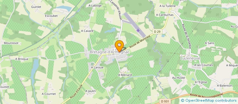 localisation de l'entreprise IACH DISTRI  BRETAGNE-D'ARMAGNAC