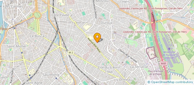 localisation de l'entreprise IACONO INVEST à TOULOUSE
