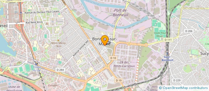 localisation de l'entreprise IACUBOV GROUPE RENOVATION  BONNEUIL-SUR-MARNE