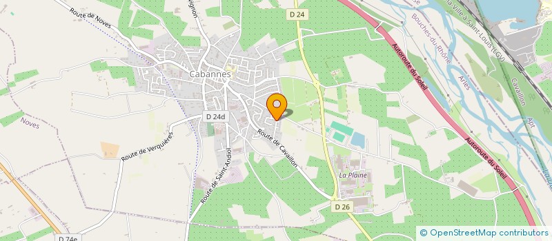 localisation de l'entreprise IAD  CABANNES