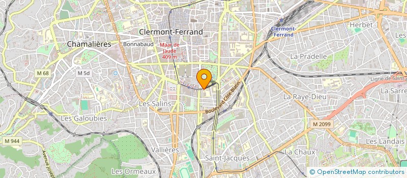 localisation de l'entreprise IAD'TERRE  CLERMONT-FERRAND