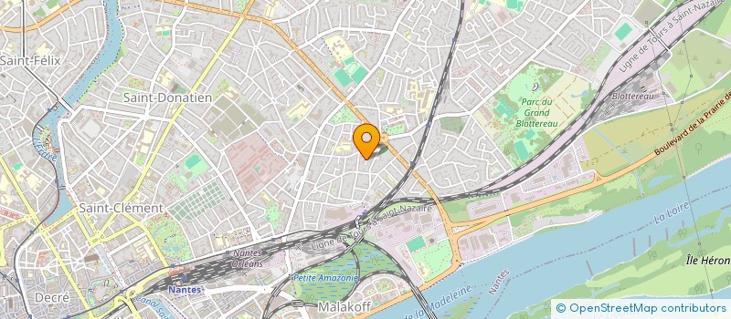 localisation de l'entreprise IADA à NANTES