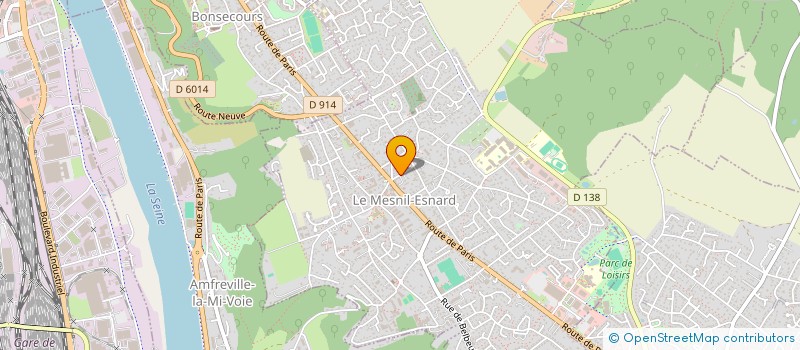 localisation de l'entreprise IADES-FRANCE  LE MESNIL-ESNARD