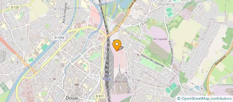 localisation de l'entreprise IAF VENTURES à DOUAI