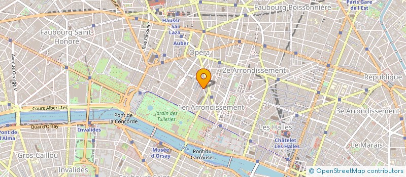 localisation de l'entreprise IAFRANCESCO ET MURA à PARIS