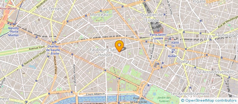 localisation de l'entreprise IAGO  PARIS