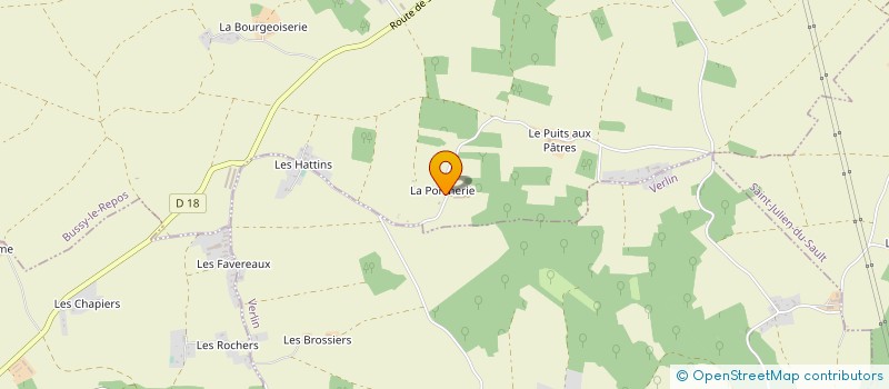 localisation de l'entreprise IAGV à BUSSY-LE-REPOS
