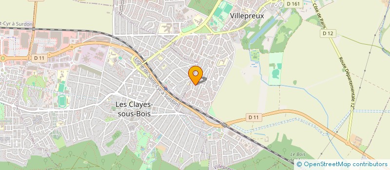 localisation de l'entreprise IAI  VILLEPREUX