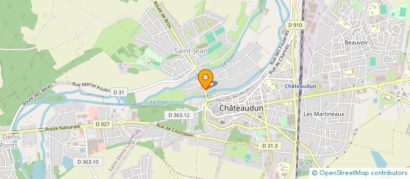 localisation de l'entreprise IAIDO RYU CHATEAUDUN à CHATEAUDUN