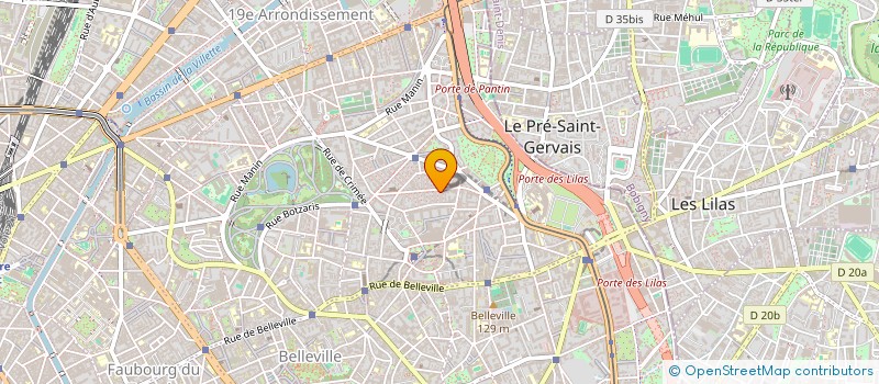 localisation de l'entreprise IAK FLATTERS  PARIS