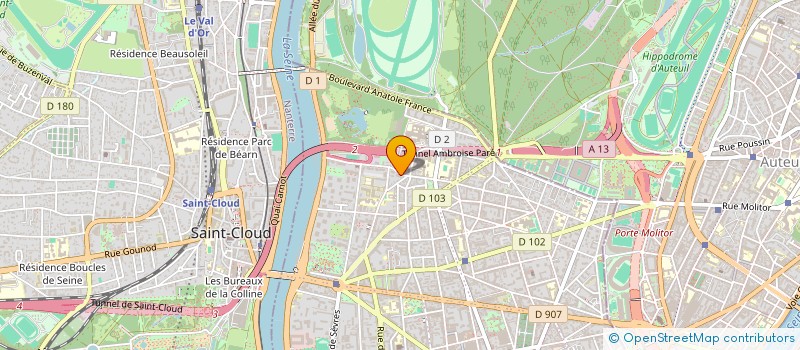 localisation de l'entreprise IAK PARTNERS à BOULOGNE-BILLANCOURT