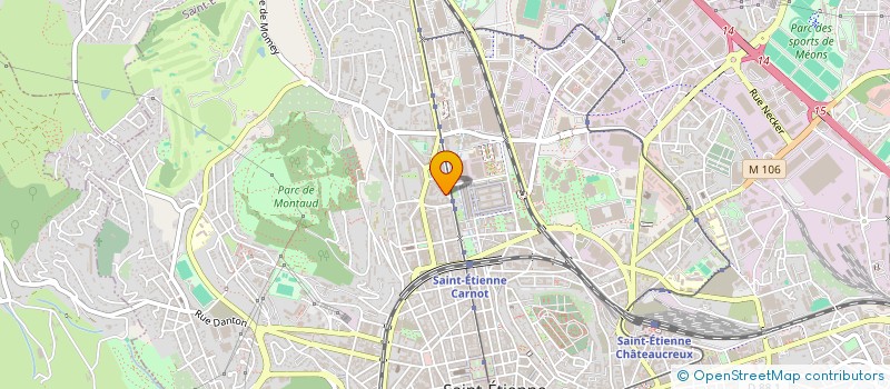 localisation de l'entreprise IAKA-GESTION  SAINT-ETIENNE