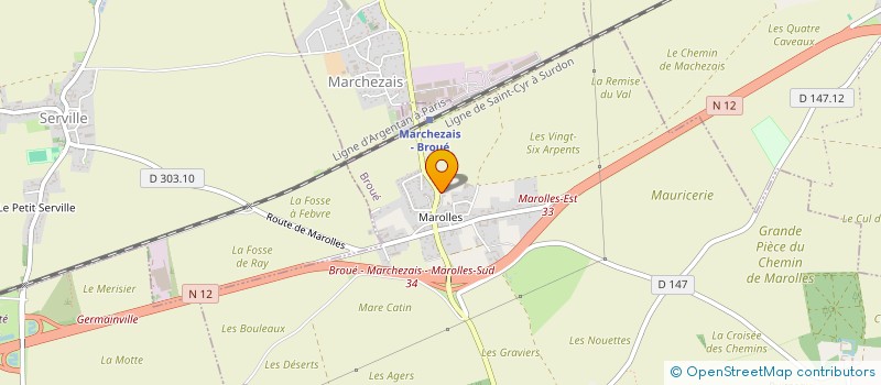 localisation de l'entreprise IALENTI CARRELAGE à MARCHEZAIS