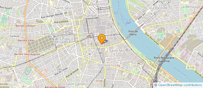 localisation de l'entreprise IAM à BORDEAUX