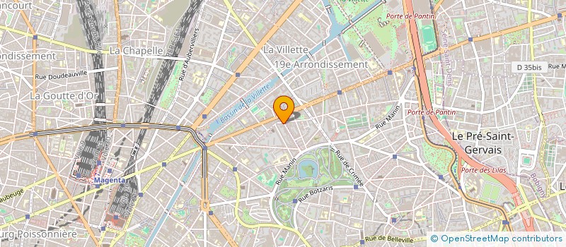 localisation de l'entreprise IAM  PARIS