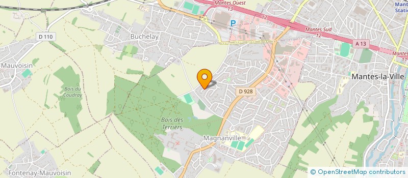 localisation de l'entreprise IAM CONSEIL  MAGNANVILLE