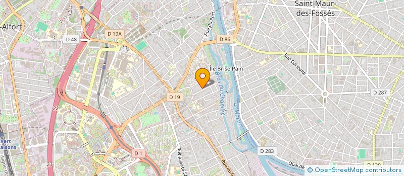 localisation de l'entreprise IAM56 à CRETEIL