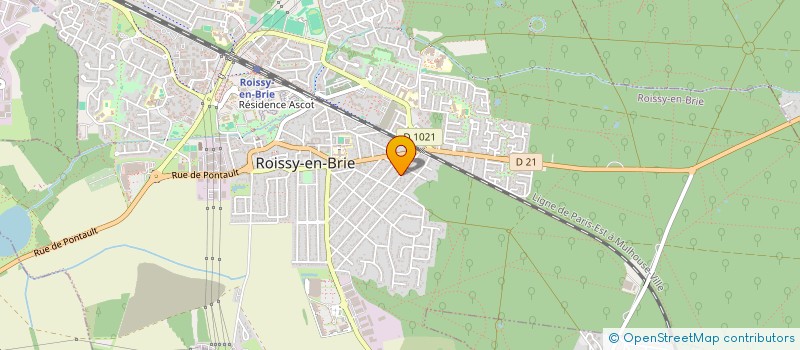 localisation de l'entreprise IAMA  ROISSY-EN-BRIE