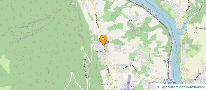 localisation de l'entreprise IAMAPI  CORBONOD